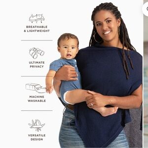 We are Amma - the Cocoon Nursing Cover - Navy